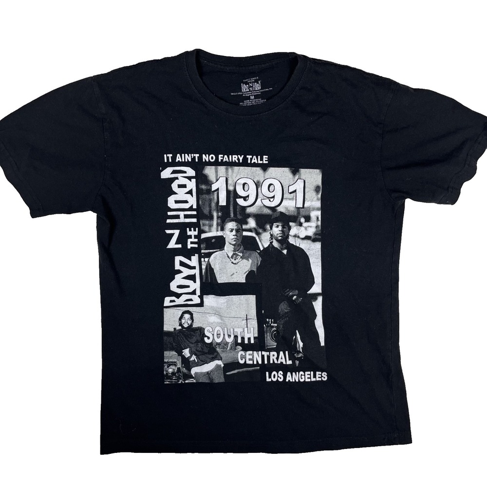 Boyz n the Hood t shirt M Black